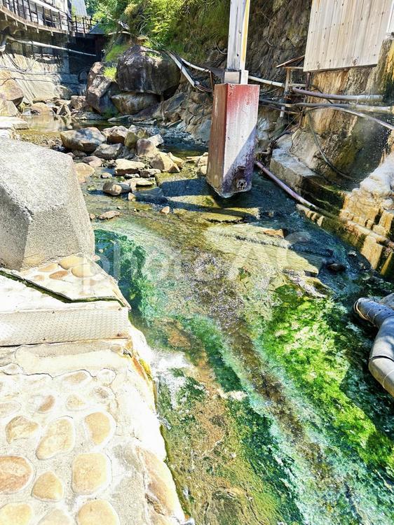 湯の峰温泉　周辺 湯の峰温泉,日本最古の湯,世界遺産の写真素材