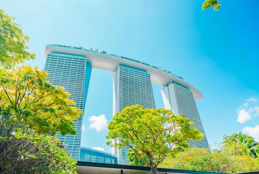 【シンガポール】マリーナベイサンズ 【シンガポール】マリーナベイサンズの写真
