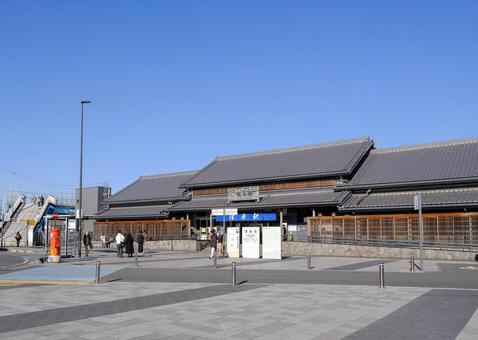 Sawara Station Station Building, JPG Sawara Station Station Building, JPG