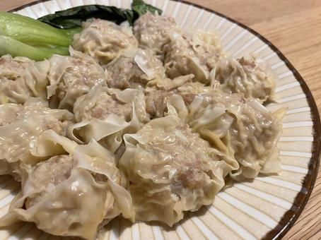 しゅうまい 手作り,ご飯,おかずの写真素材