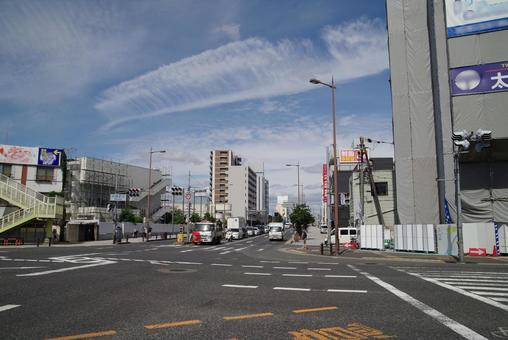 	国道２号線中海老江交差点付近 国道２号線,中海老江,２丁目の写真素材