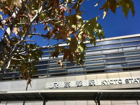 京都駅 京都駅,京都,八条口の写真素材