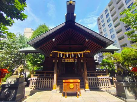 写真素材:東京都 藏前神社の拝殿 写真素材:東京都 藏前神社の拝殿の写真