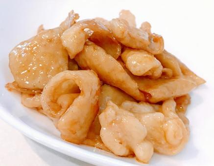 鶏皮テリヤキ 鶏皮テリヤキの写真