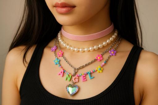 Y2K首元アクセ Y2K首元アクセの写真