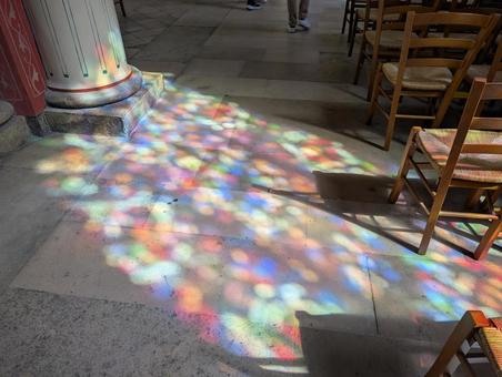 ステンドグラス パリ,フランス,ヨーロッパの写真素材