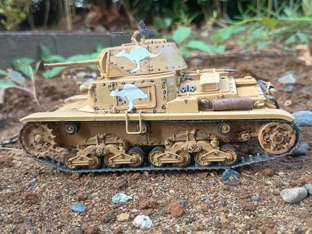 Photo, model plastik, tank, tamiya, 