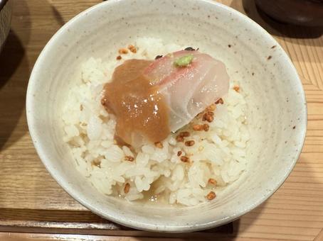 鯛茶漬け 鯛茶漬けの写真