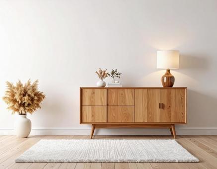 シンプルなインテリアの写真