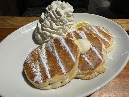 パンケーキ パンケーキ パンケーキ,ホットケーキ,スイーツの写真素材