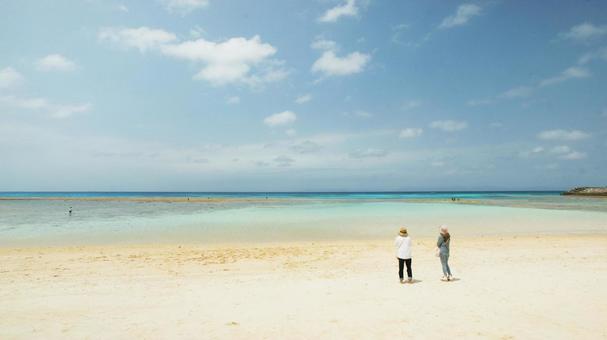 沖縄 波照間島の海 沖縄 波照間島の海の写真
