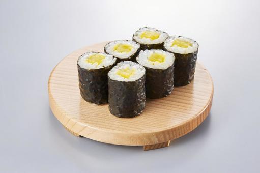しんこ巻き しんこ巻き おしんこ巻き,寿司,しんこ巻きの写真素材
