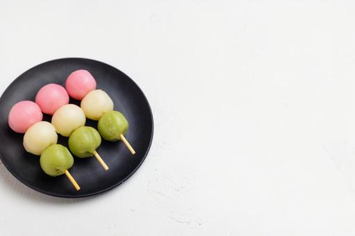 三色だんご4の写真