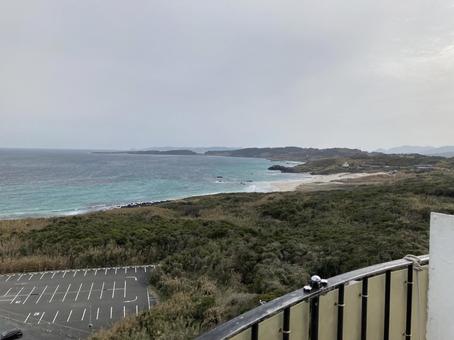 角島 角島 海,角島,角島大橋の写真素材