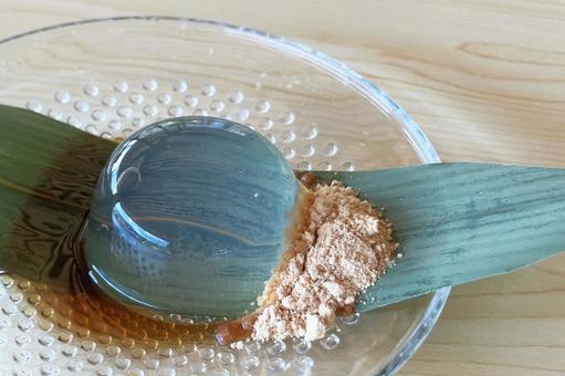 水まんじゅう 水まんじゅう,葛粉,饅頭の写真素材