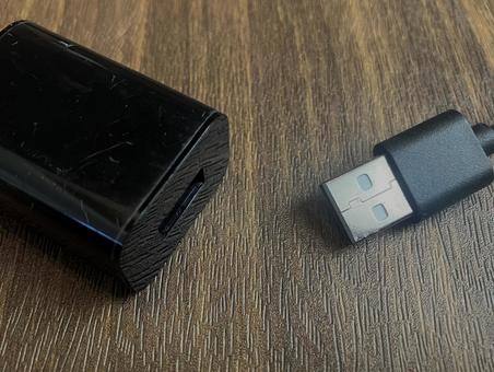 usbケーブルの写真