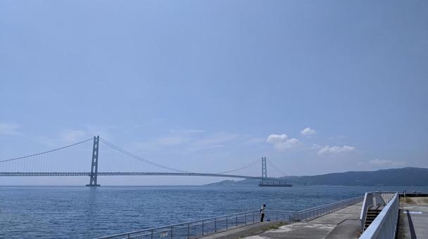 明石海峡大橋 明石海峡大橋の写真