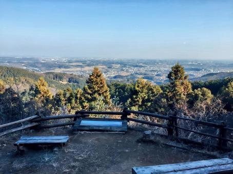 幕岩からの展望 幕岩,展望,大高取山の写真素材