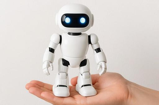 手のひらサイズのロボット・テクノロジー 手のひらサイズのロボット・テクノロジーの写真