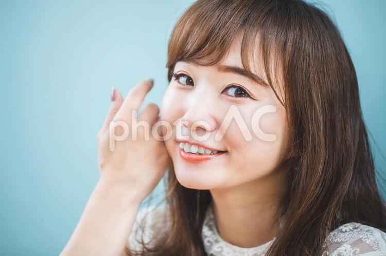 美容のイメージ スキンケア,保湿,潤いの写真素材