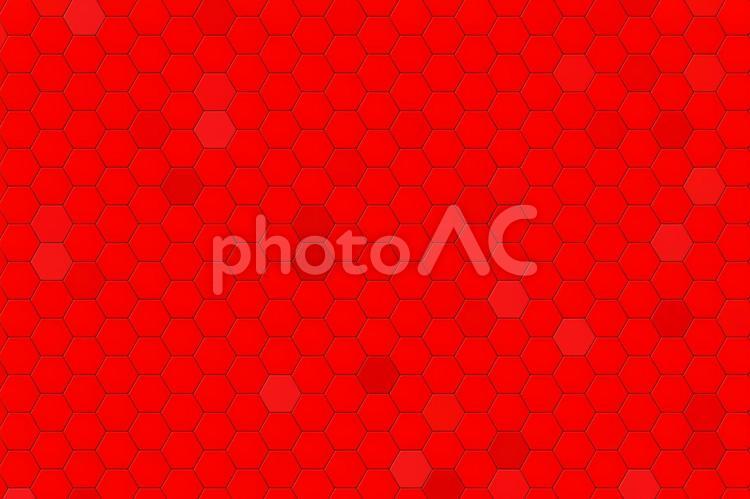 赤色のハニカムイメージ 背景素材 赤色のハニカムイメージ 背景素材 キラキラ,コピースペース,テキストスペースの写真素材