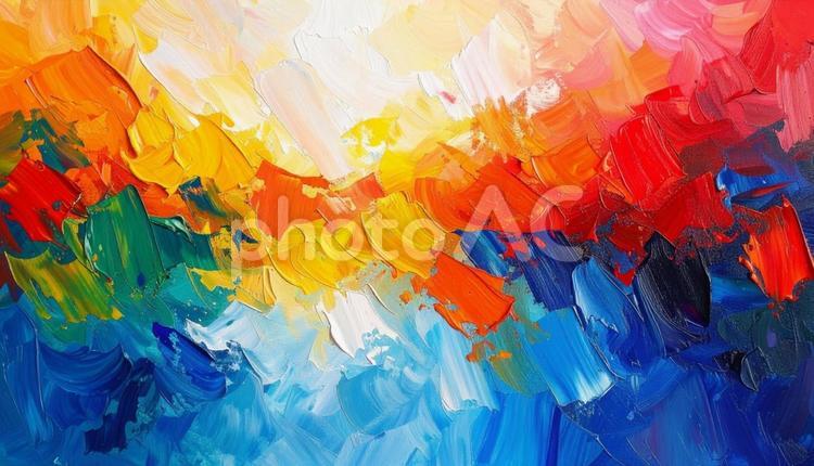 油絵風の抽象的なテクスチャ 背景,テクスチャ,アートの写真素材