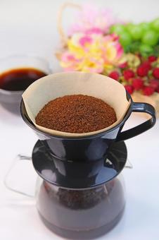 コーヒー粉末 コーヒー粉末の写真