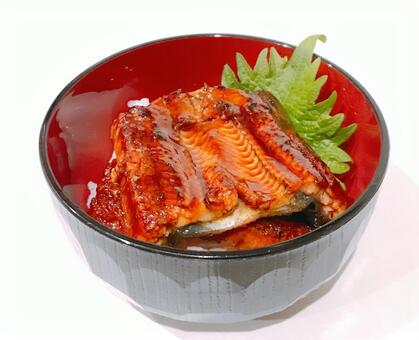 鰻丼 鰻丼,うな丼,和食の写真素材