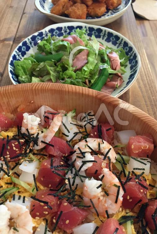 ちらし寿司 ちらし寿司,チラシ寿司,寿司の写真素材