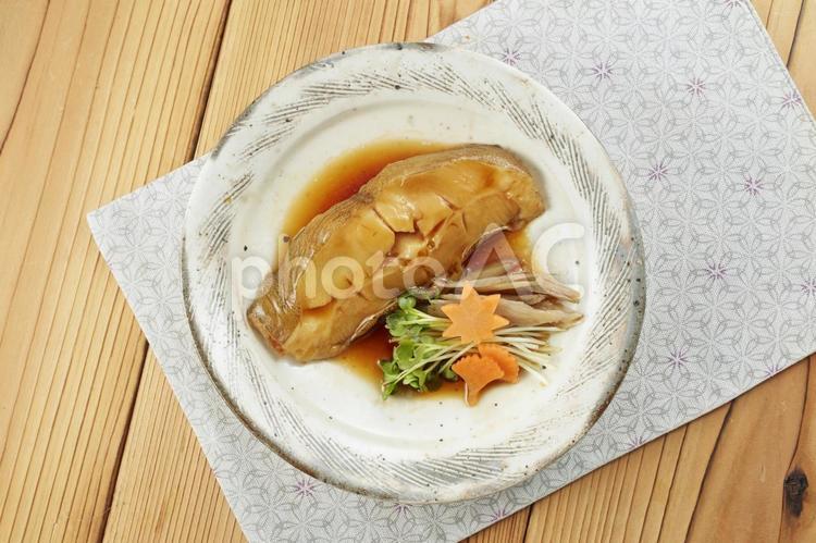 カレイの煮付け カレイの煮付け,カレイ,煮付けの写真素材
