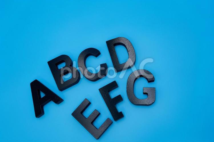 アルファベットとコピースペース abc,ビジネス,web素材の写真素材