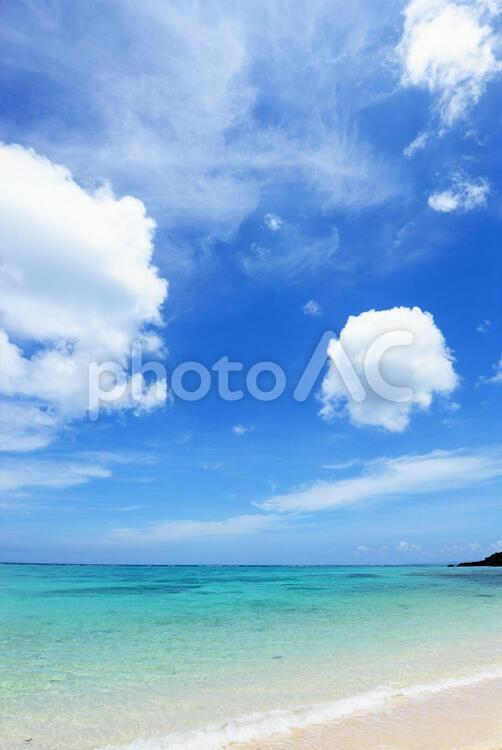 美しい沖縄のビーチ 沖縄,海,ビーチの写真素材