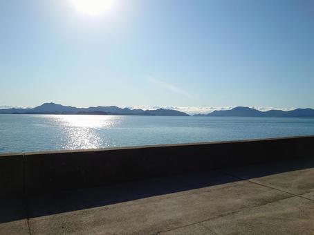 防波堤と海 5 防波堤と海 5 防波堤,海,港の写真素材