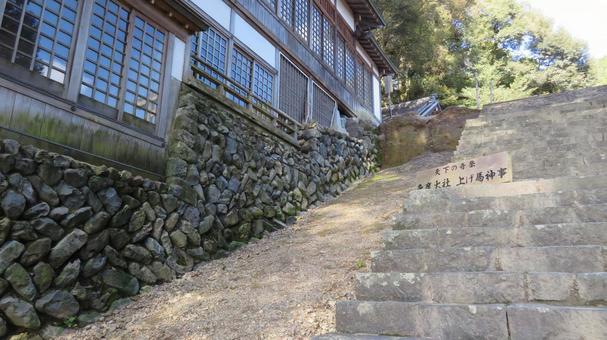 多度大社　上げ坂　多度祭御殿 多度大社,神社,神社仏閣の写真素材