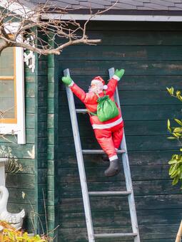 クリスマスの飾り⑸ クリスマス,飾り,サンタクロースの写真素材