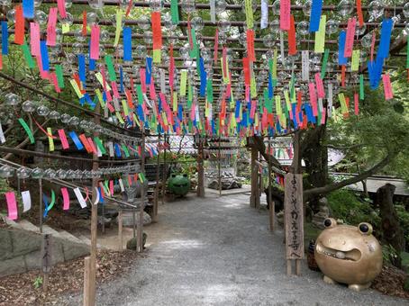 かえる寺の風鈴 かえる寺の風鈴の写真