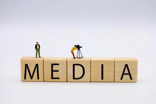 メディアのタイトル画像 メディア,取材,mediaの写真素材