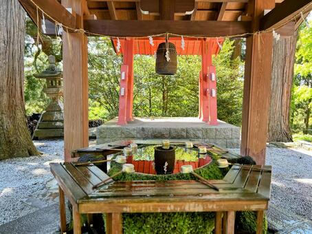 英彦山神宮 屋外,晴れ,参拝の写真素材