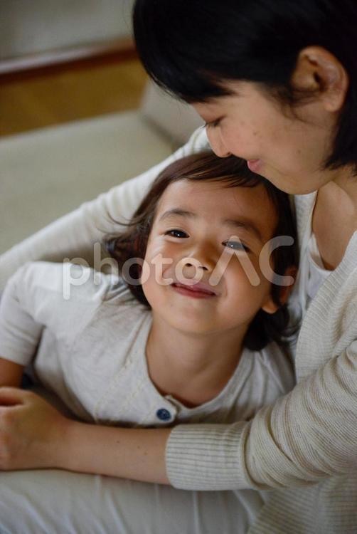 母と子　仲良し26 親子,お母さん,子供の写真素材
