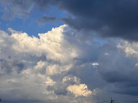 【空の写真】秋空 秋空,空,雲の写真素材