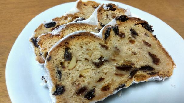 シュトーレン クリスマス,食品,冬の写真素材