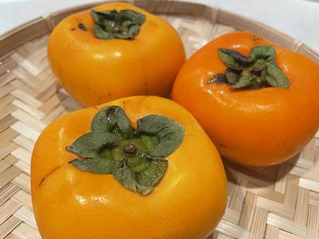 たねなし柿（和歌山県産）３１ 柿,たねなし柿,甘柿の写真素材