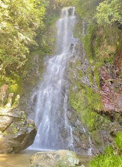 佐賀県小城市の清水の滝 佐賀県小城市の清水の滝 清水の滝,きよみずのたき,佐賀県の写真素材