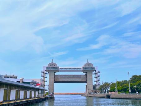 沼津港大型展望水門 びゅうお 沼津港大型展望水門 びゅうおの写真
