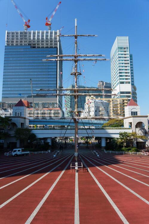 竹芝桟橋 竹芝桟橋,竹芝客船ターミナル,芝浦の写真素材