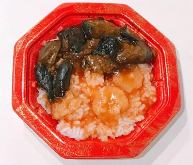 麻婆茄子と海老のチリソース 麻婆茄子と海老のチリソース 麻婆茄子と海老のチリソース,海老のチリソース,麻婆茄子の写真素材