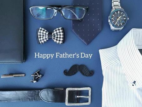 Father's Day image with men's accessories (with letters), ngày của cha, cảm ơn, cảm ơn bạn, JPG