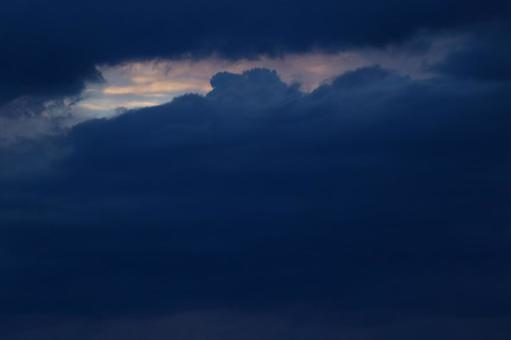 夕空 夕空の写真
