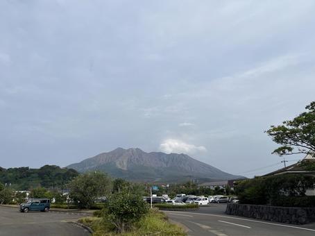桜島１ 桜島,鹿児島,火山の写真素材
