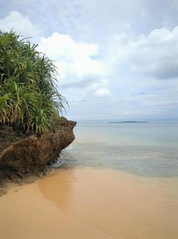 沖縄県 石垣島 浜辺から観た海と青空 沖縄県 石垣島 浜辺から観た海と青空 沖縄県,石垣島,海の写真素材
